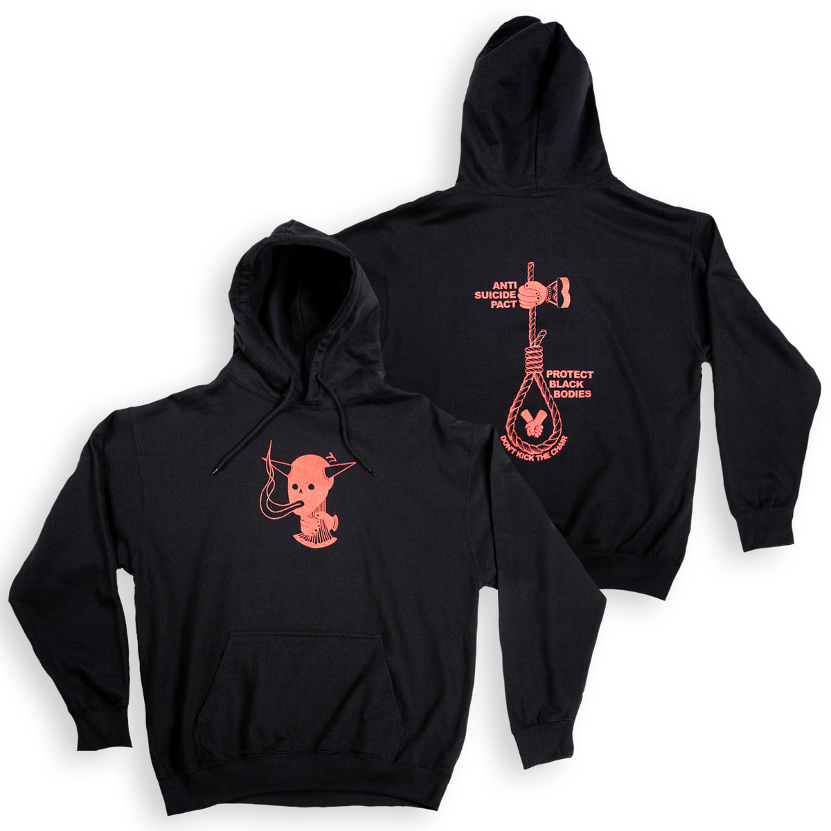 ANTI SUICIDE PACT HOODIE BLACK